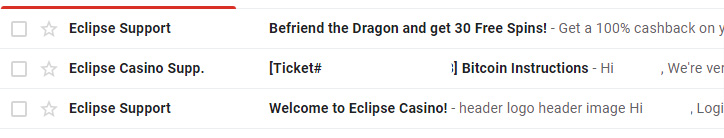 Eclipse Casino Bonus Codes